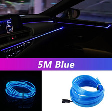 1pc 5m Usb Car Interior Led Strip Light Neon El Wire Ambient Lamp - New 1pc 5m Usb Car Interior Led Strip Light Neon El Wire Ambient Lamp - New