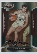 2008 Donruss Americana Sports Legends /5 Cliff Hagan #124 Auto HOF 10v5