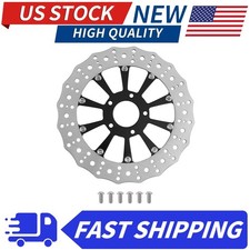 1 Floating Front Brake Rotor Disc for Harley-Davidson Touring 08-19 Dyna 06-17