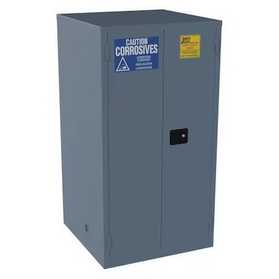 Jamco Cl60bp Hazardous Material Storage Cabinet, 60 Gal, 2 Shelves, Steel, 34