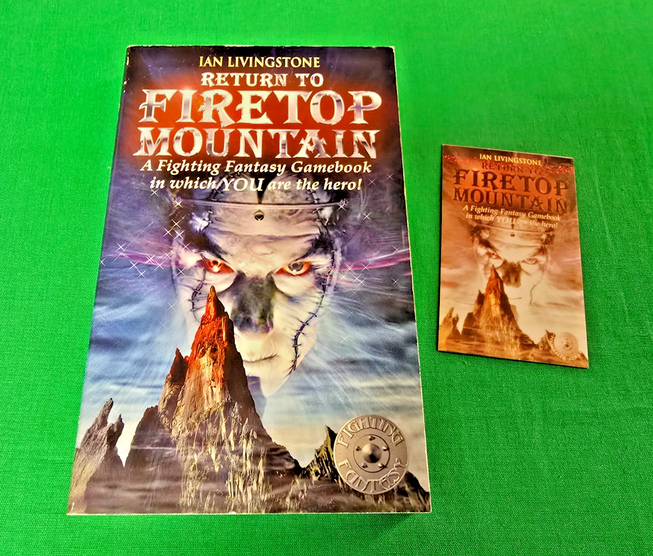 Return To Firetop Mountain ***VGC WIZARD EDITION!!*** Fighting Fantasy #2