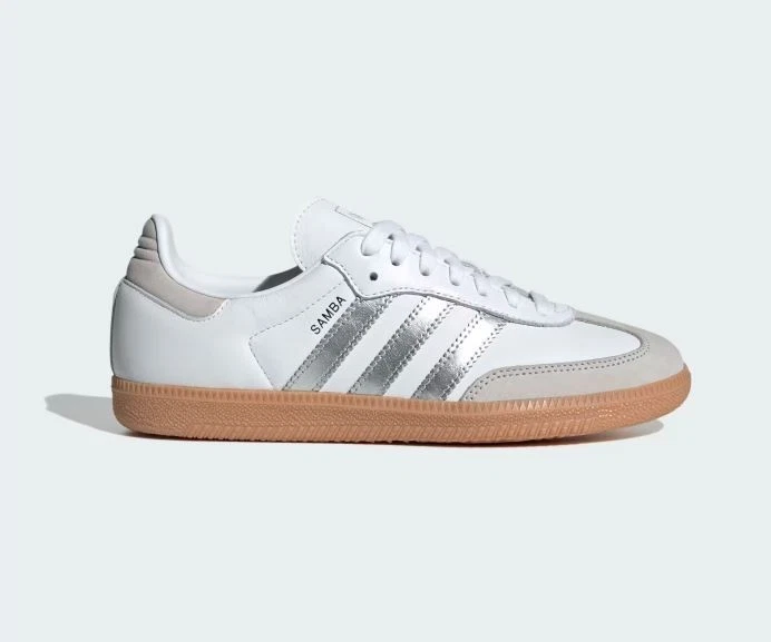 アディダスSAMBA OG W silverllic24.5試し履きのみ adidas Samba OG White Silver W for sale | eBay