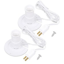 5ft Blow Mold Light Kit Replacement White 2 Set