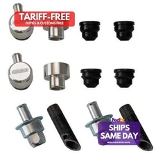 Moroso 68866, Kit Crankcase Evac System W/ Billet Push-In Breathers Performance