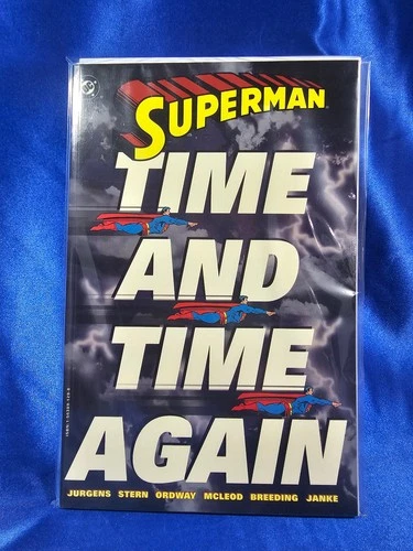 Vintage Superman Time and Time Again Comic Book~ 1994 DC Comics VF/NM 9.0