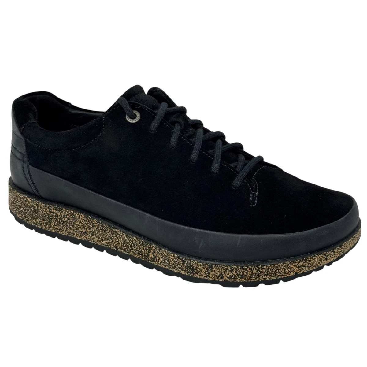 Black Birkenstock Suede Lace-Up Men’s Casual Shoes size 45 Pasadena | Men | Suede | Black – Birkenstock Midtown main image 4