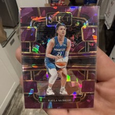 2024 Select WNBA Concourse Purple Cracked Ice Prizm SP 93/149 #84 Kayla McBride