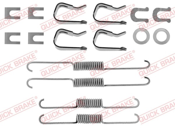 Quick Brake ZubehöRsatz Bremsbacken 105-0557 FüR Renault 12 Variable 15 1170-image