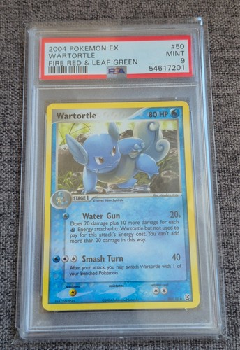 Wartortle graded PSA 9 for sale on eBay