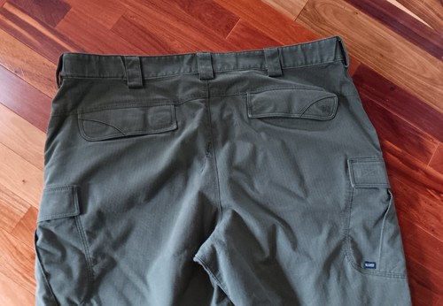5.11 Tactical Men's Rip Stop Cargo Pants Green 44x34 - Picture 12 of 14
