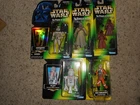 Lot 3 Kenner Star Wars Power Force POTF2 5 figures, ANH Tatooine, Biggs, Jawas