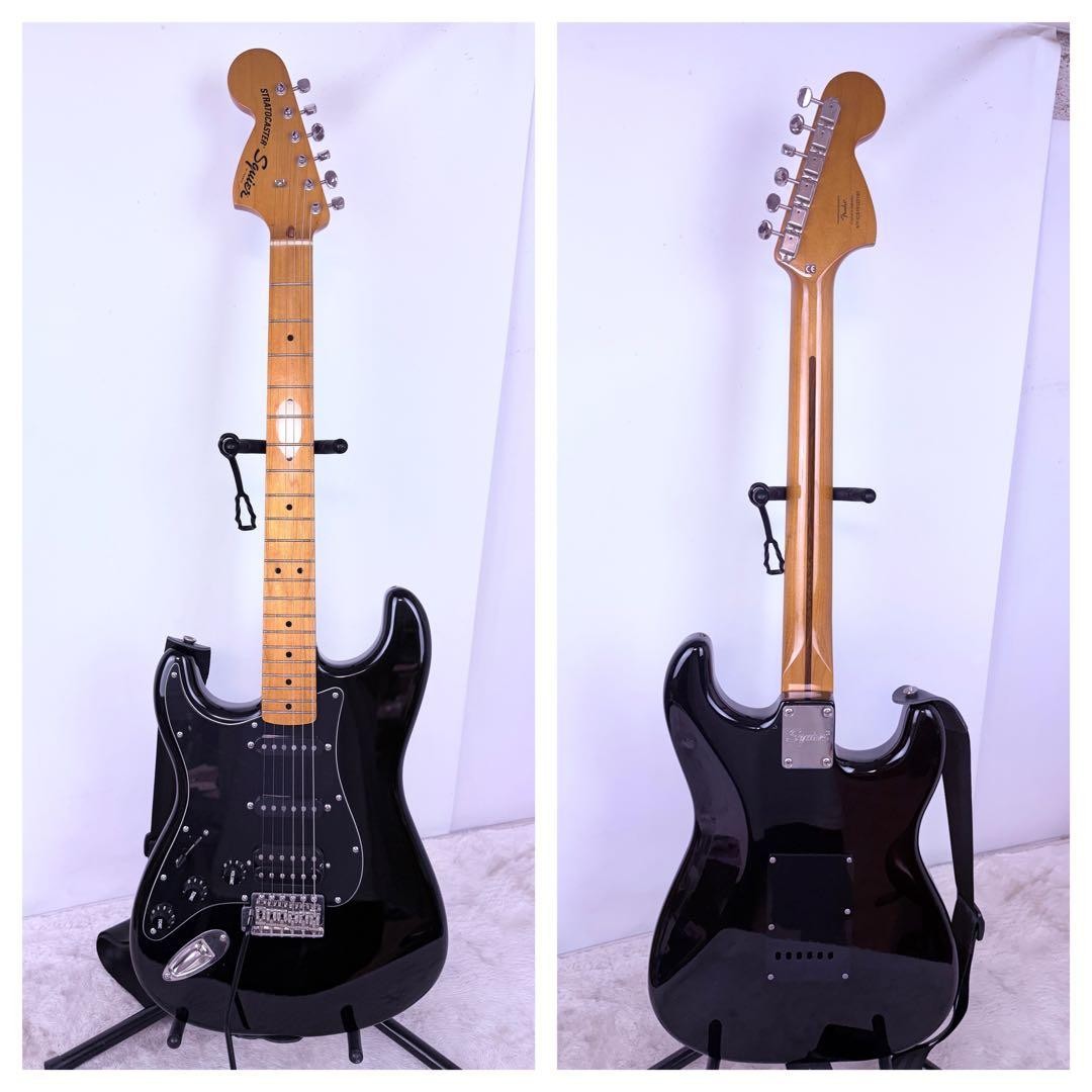 Squier Classic Vibe '70s Strat Left-Handed HSS Electric Guitar with Case