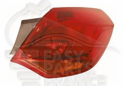 Feu arrière droit Opel Astra J extérieur rouge réparer panne éclairage signalisation 3 5 portes