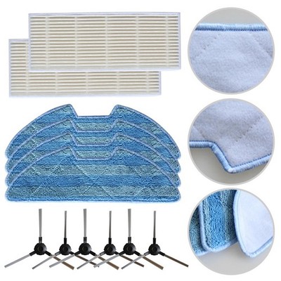 Robuste Ersatzteile inklusive Filter und Mopps für iCLEBO Staubsauger