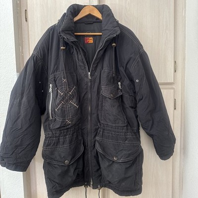 Mens BOGNER  Goan Thylmann Black L Ski Or Board  Parka-Hvy Zips! ORIG.$425!