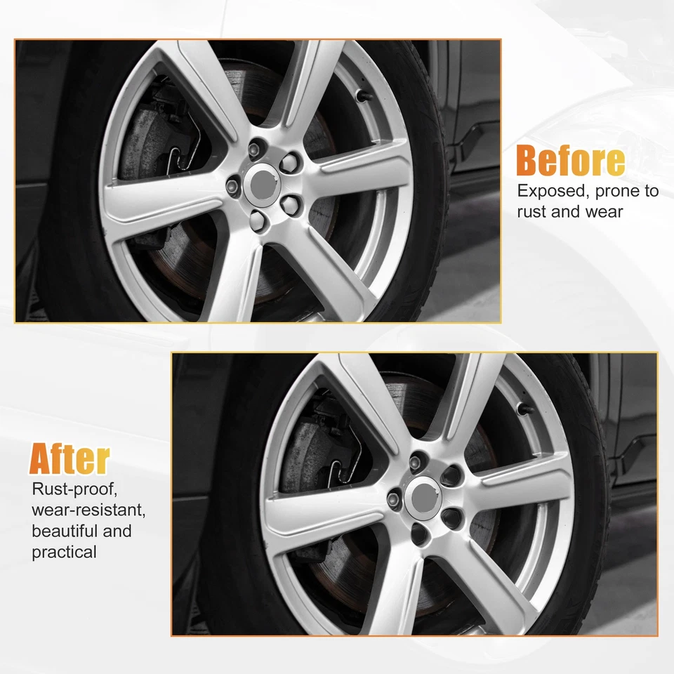 Pieza de 20 cubiertas de tuerca de rueda aptas para Land Rover Range Rover Sport 2006-2013 Foto 4 de 4