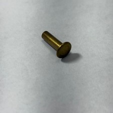 Box of Approx 40 MS16536-180 Brass Semi Tubular Rivets NSN 5320-00-058-9886