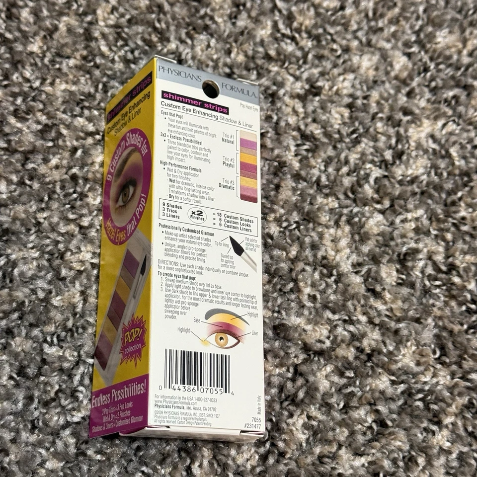 Physicians Formula Shimmer Strips Shadow & Liner Pop Hazel Eyes New - Image 3 of 3