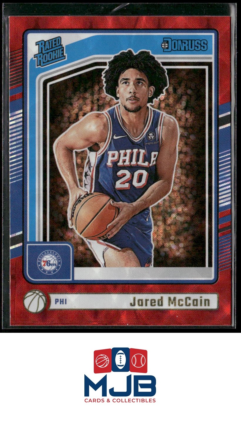 2024-25 Donruss - International Jared McCain Rookie #228 Philadelphia 76ers