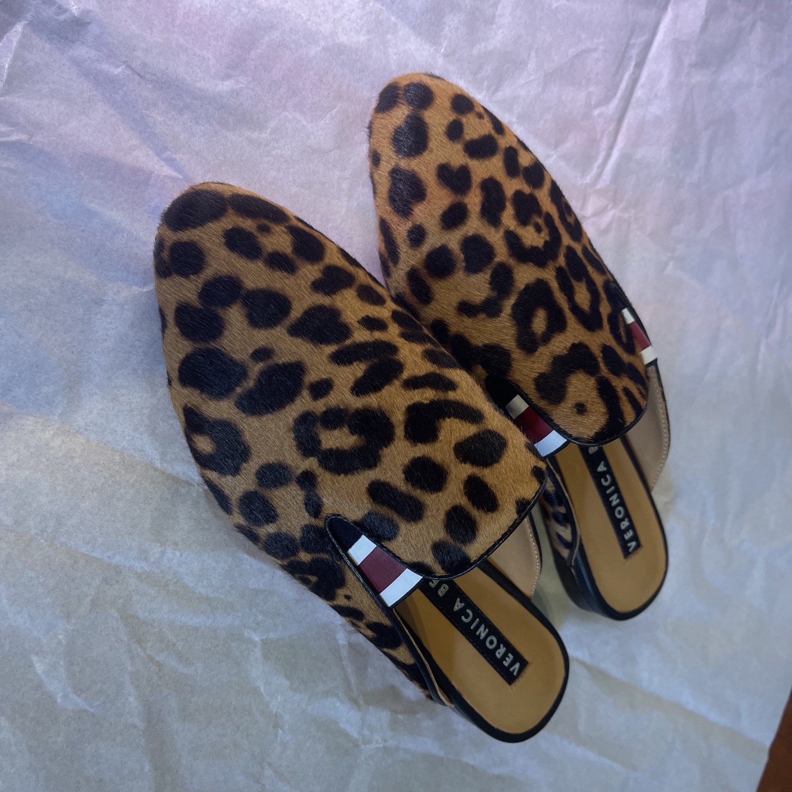 Veronica Beard Mules, never worn, leopard print, … - image 1