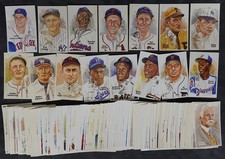 1980 PEREZ STEELE HOF POSTCARDS BASEBALL LOT OF 265 MINT