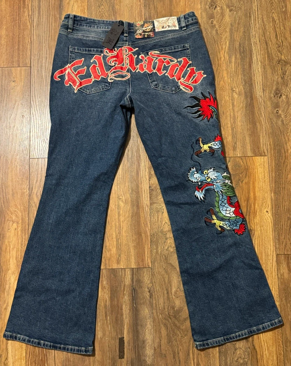 Ed Hardy Cotton Jeans for Men for sale | eBay