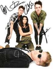 * THE SUMMER SET * signed 8x10 photo * BOOMERANG * LIGHTNING IN A BOTTLE * COA *