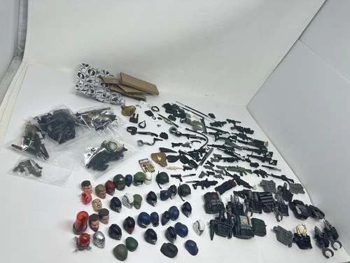 Gi Joe Classified Guns Weapons Helmets Accessories Lot  6" Scale 1/12 Slaughter