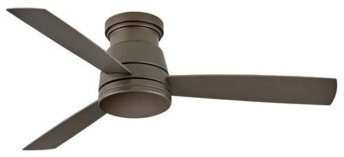 Hinkley Lighting 902752F-LWD Trey 52" 3 Blade Smart LED Indoor / - Bronze - Picture 4 of 12