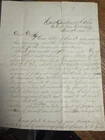 Civil War Letter Union 78th Ohio Infantry Howard S. Abbott Vicksburg Wounded