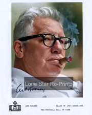 Art Rooney Signed Pittsburgh Steelers   8x10 Reprint