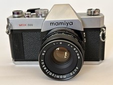 Mamiya MSX 500 z Mamiya Sekor 2/50mm