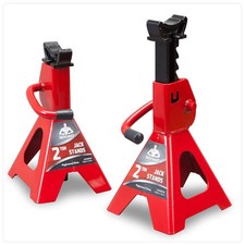 Low Profile 2 Ton Car Jack Stands - 4000 Lbs Capacity Automotive Lift 2 Pack