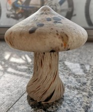 Monica Backstrom for Kosta Boda Art Glass Brown Mushroom Excellent Condition