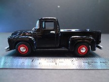 Greenlight 1956 Ford F-100 Truck black w/ paint chip/damage bed only- Loose 1:64