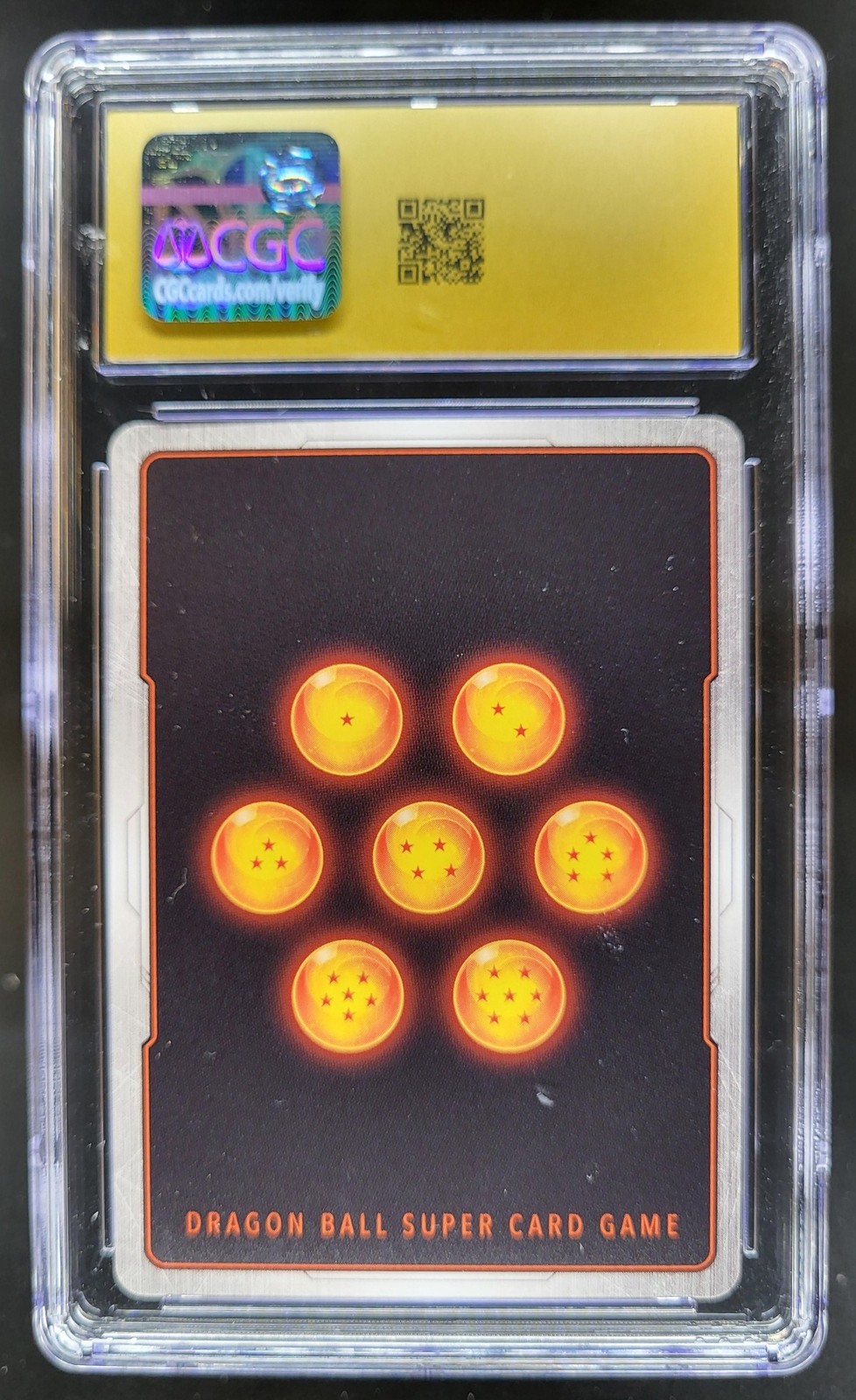 2025 DRAGON BALL SUPER FUSION WORLD ULTIMATE SPARKING CGC 10 PRISTINE C PT view 2