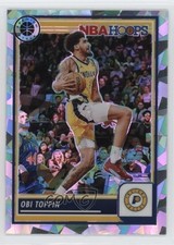 2023-24 Panini NBA Hoops Premium Stock Ice Prizm Obi Toppin #46 1c5x