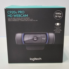 Logitech C920s Pro HD Webcam 1080p 30 fps New Sealed