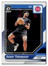 Ausar Thompson 2024-25 Donruss Optic #143 Detroit Pistons Chrome NBA *324