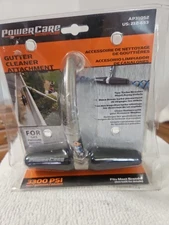 💧Power Care 3300 PSI Gutter Cleaner Pressure Washer Attachment Dual Nozzle⛽️