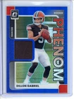 2025 Donruss Optic Dillon Gabriel Blue Hyper (RAW)