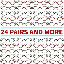 Wholesale Deals Readers Mens Womens Reading Glasses Bulk Buys 24 Pairs and More