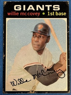 1971 TOPPS #50 Willie McCovey  Low Grade
