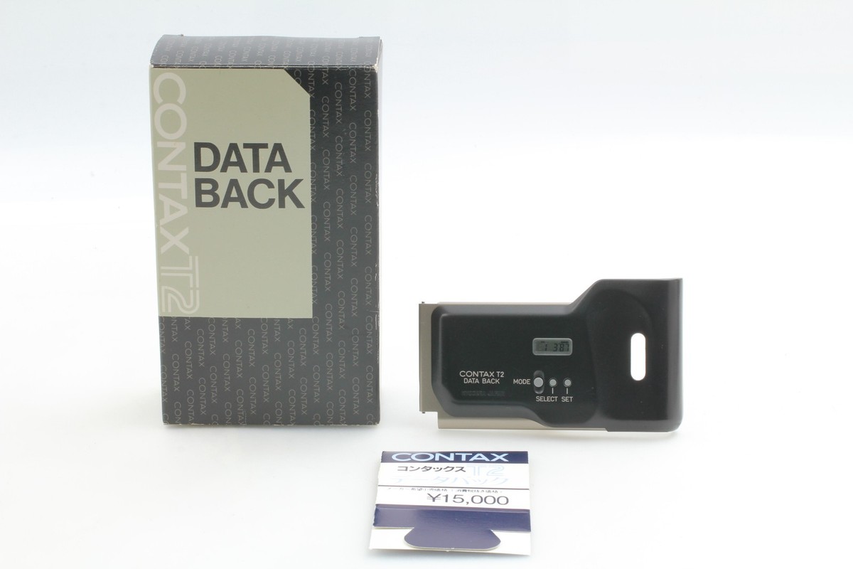 CONTAX T2 データバック付き 中古 コンタックス T2用 データバック