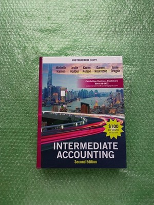 Intermediate Accounting: Volume 1, Second Edition by hanlon