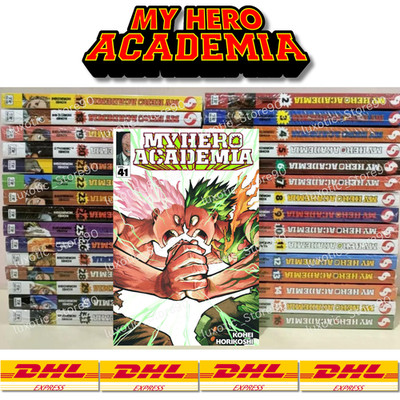 MY HERO ACADEMIA Manga Volume 1-41 English Comic Books Half/Full Set DHL EXPRESS