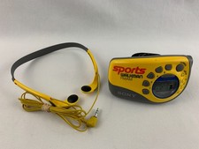 Sony Sports Walkman FM/ AM Radio Model: SRF-M78 w/ Headphones - TESTED  Working