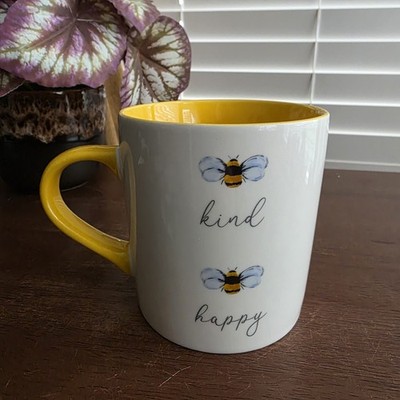 Tesco ''Be Kind Be Happy'' Tasse groß Chunky Fine China