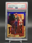 LeBron James Card 2021-22 Donruss Optic T-Minus 3 2 1 Purple #2 PSA 10