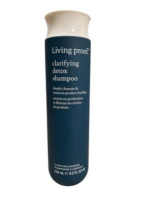 Living Proof Clarifying Detox Shampoo 8oz/236 ml Silicone & Sulfate Free NEW 